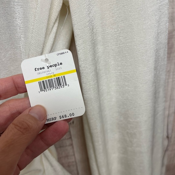 Free People NWT bodysuit open back - Picture 6 of 9